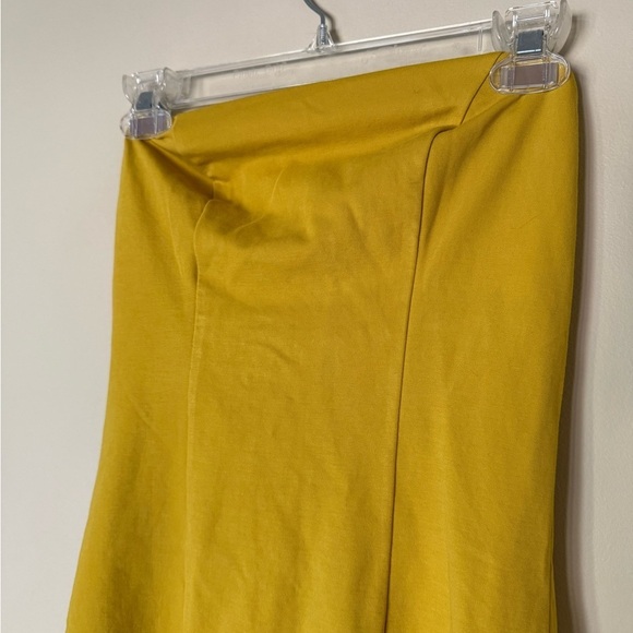 NBD Ciara One Shoulder Diamond Mini Dress | Size XS NWT Saffron Yellow - Picture 8 of 16